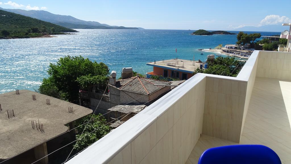 Modern Sea View Apartment Ксамил Экстерьер фото